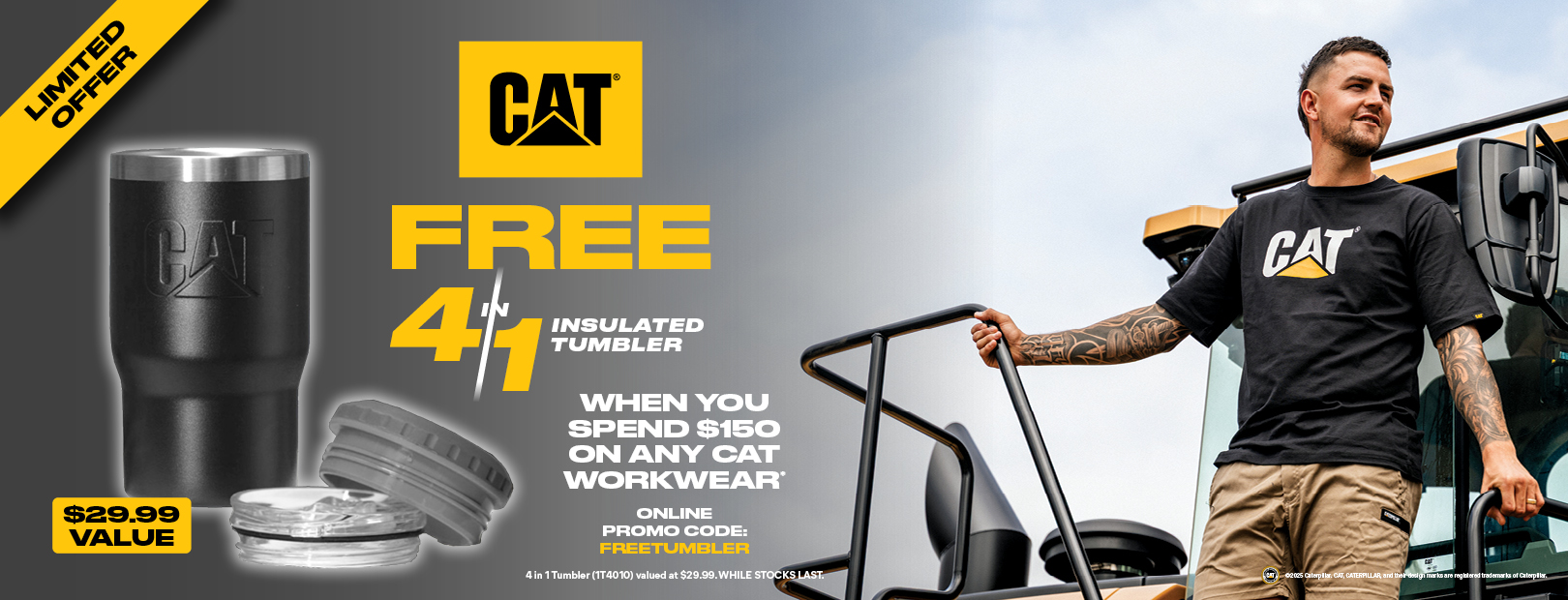CAT Free 4in1 Tumbler